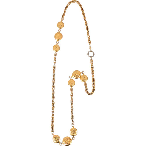 Chanel heavy golden plates - heavy,