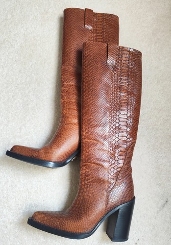 Bronx lederstiefel braun - lederstiefel,,