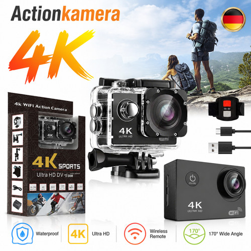 Action kamera wasserdicht - 4k,