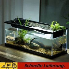Aquarium rechteckig mit Abdeckung inkl. LED Beleuchtung im Set