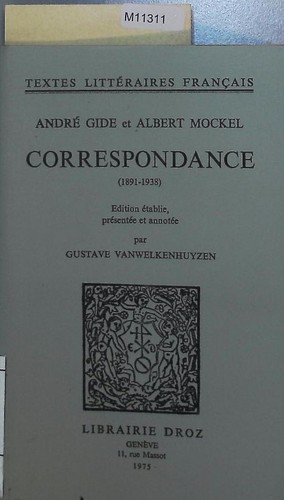 Andre gide albert mockel - andre,