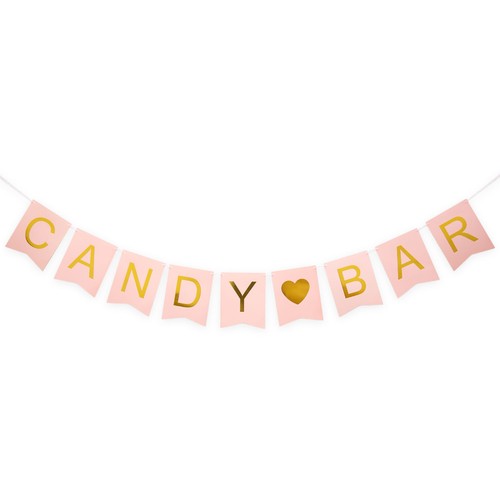 Candybar girlande banner für - candybar,