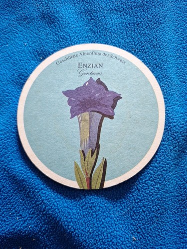 Bierdeckel enzian calanda - enzian,