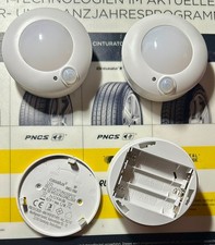 3x Casalux LED Leuchten mit Bewegungsmelder