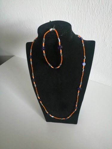 Glasperlen kette und - kette, armband