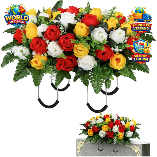 Künstliche friedhofsblumen - künstliche,