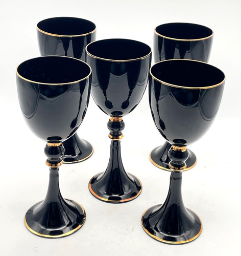 Elegante kelche schwarz - 5,