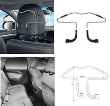 PKW-Kleiderbügel – Auto-Jackenhalter mit Haken für Kopfstütze – Kleiderbügel