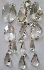 12St Kristallbehang für Kronleuchte 5 bis 8,6 cm