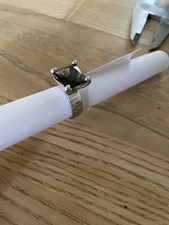 Ring 925 Silber Mit Stein Rauchquarz