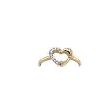Herz Damen Ring mit Zirkonia
