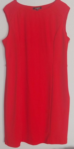 Damenkleid rot mit - rot,