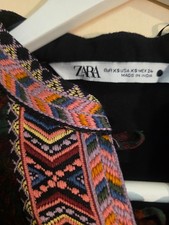 ZARA Boho Minikleid XS –