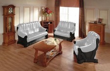 Zeitlose Sofa-Garnitur 3+1+1