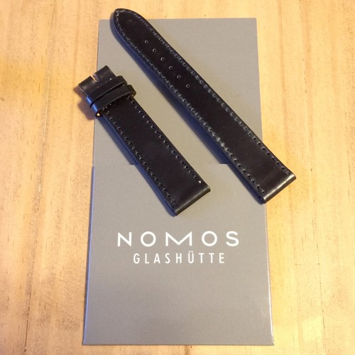 Nomos glashütte 18mm schwarz - nomos,