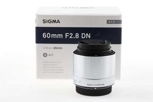 Sigma 60mm dn art - f/2,8, für