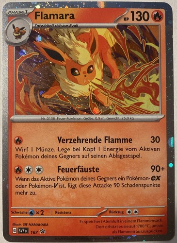 Pokemon flamara deutsch holo - pokemon,
