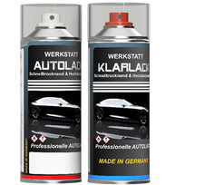 Spraydose Autolack -Set für VW LA7W REFLEXSILBER MET  2x400ml