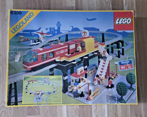 Lego 6399 airport shuttle - lego,
