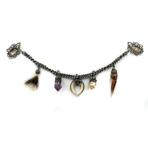 Charivarikette mit anhänger - charivarikette,