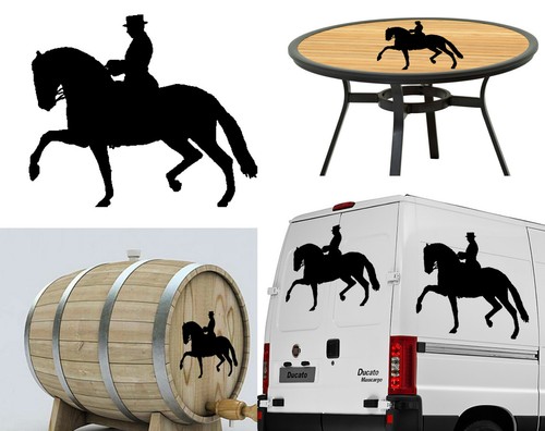 Pferd andalusier aufkleber - pferd, andalusier,