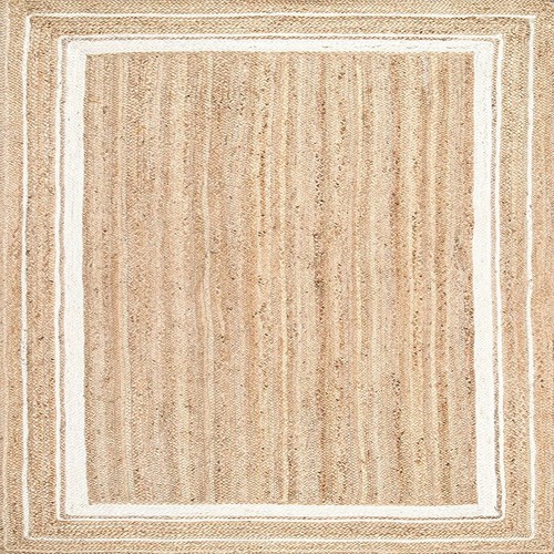 Teppich natur jute eckig - teppich,