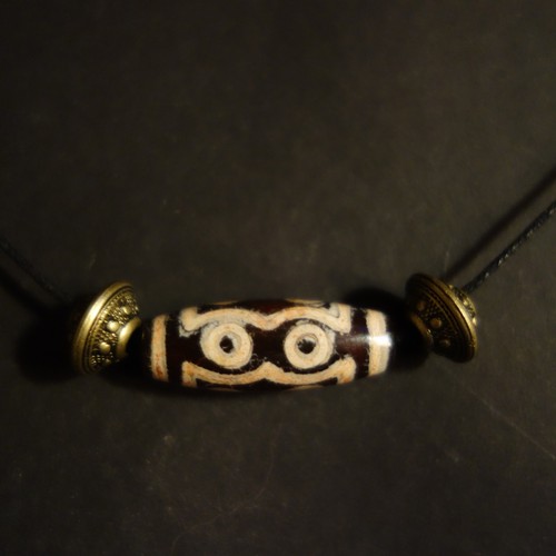 Amulett kette aus nepal mit - amulett-kette,