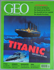 Zeitschrift "Geo - Titanic der ewige Mythos" 12/1997 (120616)