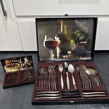 Wilkens Chippendale Silber 90 Besteckkasten 30-teilig Besteck vollständig