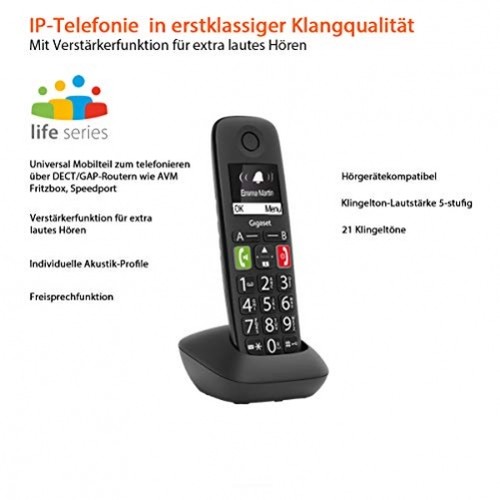 Gigaset e290hx schnurloses - gigaset,