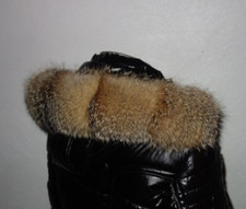 Fuchs Pelz Kapuze Kragen 62cm Echt Fell Besatz Jacke Parka Mantel Griesfuchs fox