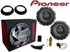 Pioneer für VW Golf 5 2003 -2013 Lautsprecher Aktiv Subwoofer Set Vorn 1800Watt