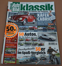 Auto Bild Klassik 10/2013 VW Käfer Cabrio, Mercedes 300 SEL W 108, Porsche Carre