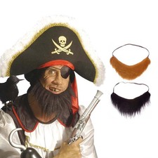 Buschiger Barbaren Bart Pirat