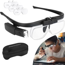 Lupenbrille mit Licht