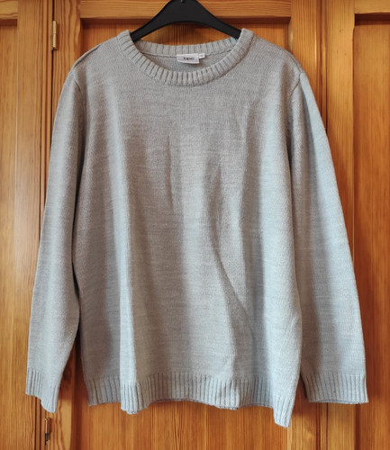 Pullover grau 100 - grau,, 100%