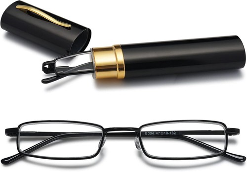 Herren lesebrille mini grau - lesebrille,