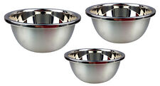 Salatschüssel Servierschüssel Obstschale Schale Schüssel Edelstahl Rührschüssel