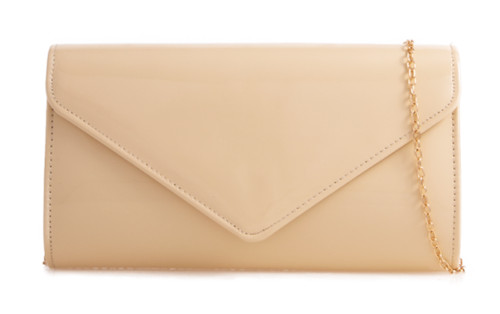 Damen uni lack clutch - damen, tasche