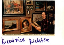 Original Autogramm Beatrice