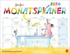 Helme Heine: Monatsplaner 2026