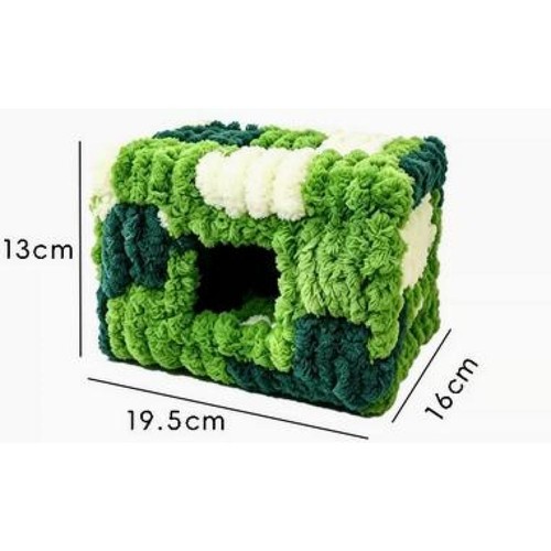 Reusable flannel parrot nest - flannel,