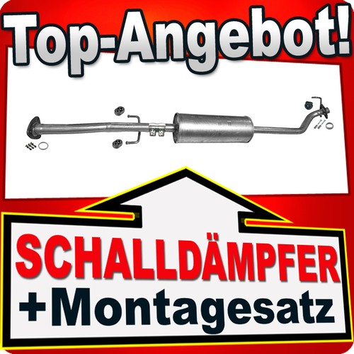 Mittelschalldämpfer für