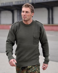 Pullover nach oliv - pullover, tl