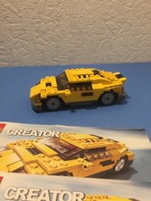 LEGO 4939 Creator 3 in 1 Coole Autos cool cars Rennwagen Truck gelb mit OBA