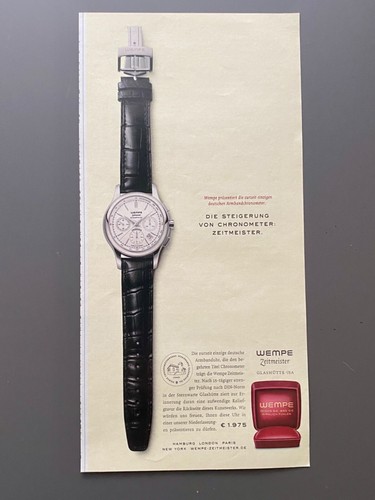Wempe zeitmeister chronometer - wempe,