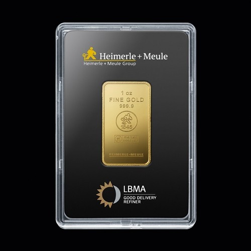 Goldbarren unze 999 - /, 999.9