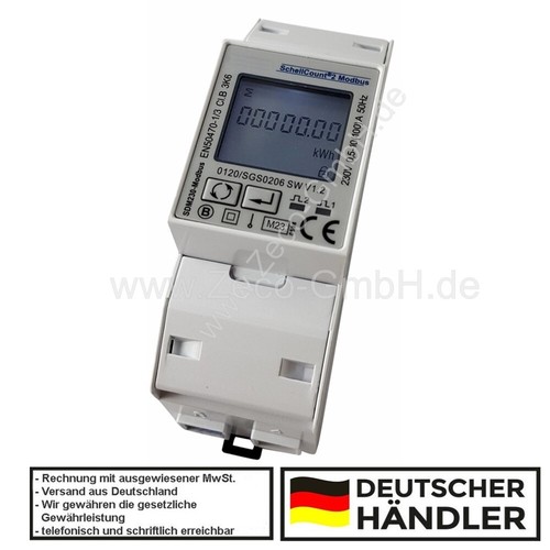 Sdm230modbus mid 1phasen 2te - -,