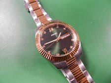 Fossil ES-5240- Damen Uhr Armbanduhr Edelstahl Bicolor - SCARLETTE