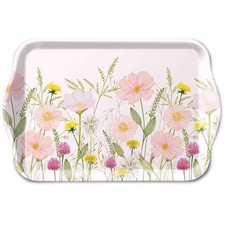 Tablett, Tray PASTEL FLOWERS